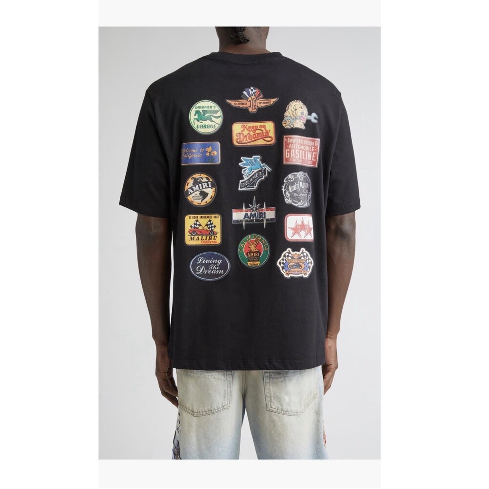 Amiri Station Patch Graphic Black T-Shirt Men Size Xs Authentic Receipt included - Picture 12 of 14